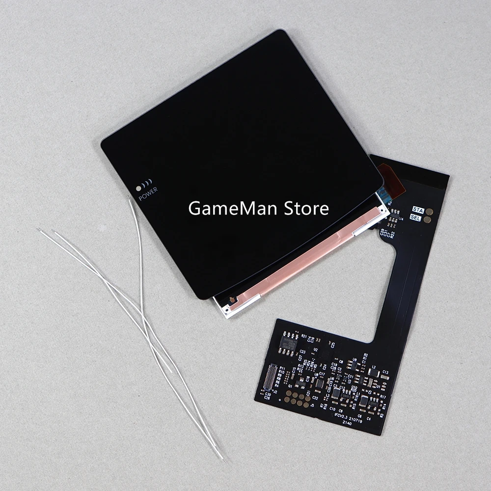 1 zestaw dla Nintend GBC V2.0 Pixel IPS HighLight ekran zestaw modyfikacji LCD ekran o regulowanej jasności dla Gameboy color v2.0