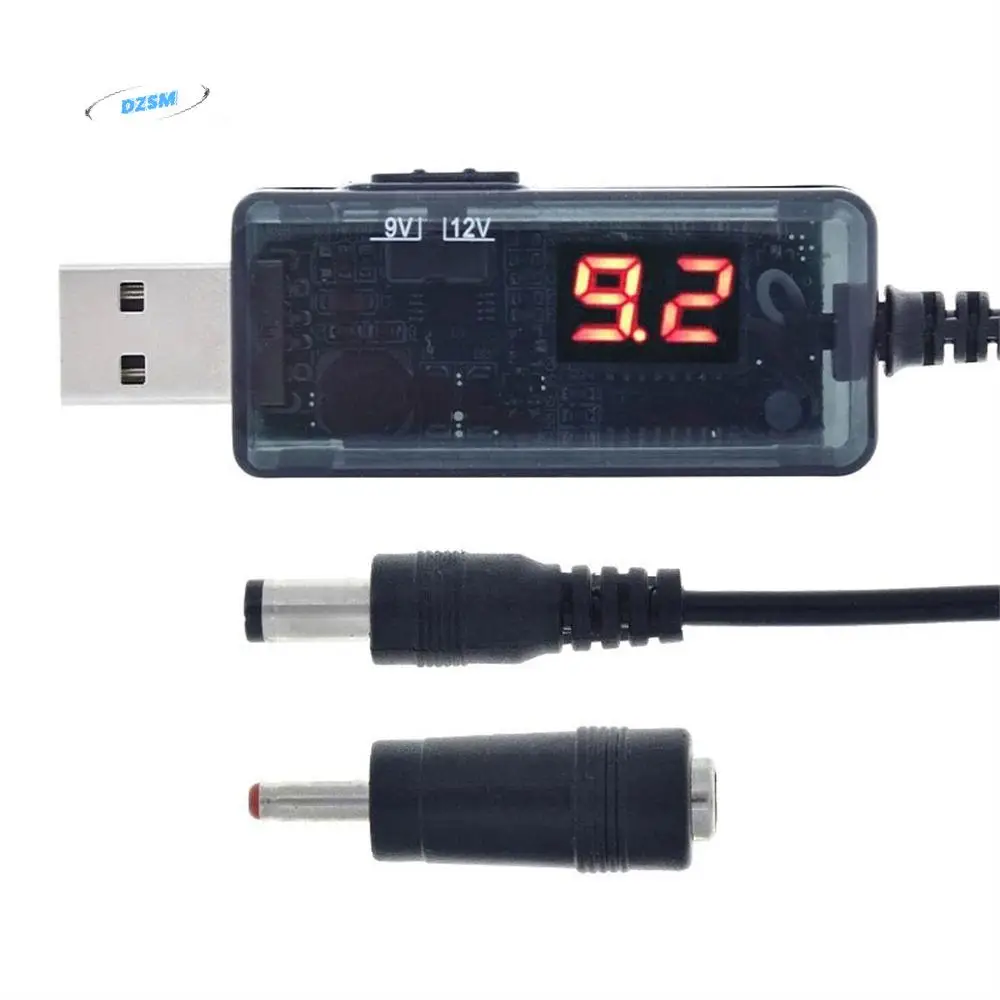 

Durable Charger Cable Converter Cable Power Cable Charger Converter DC 5V to 9V 12V USB Boost Converter Step-up Converter