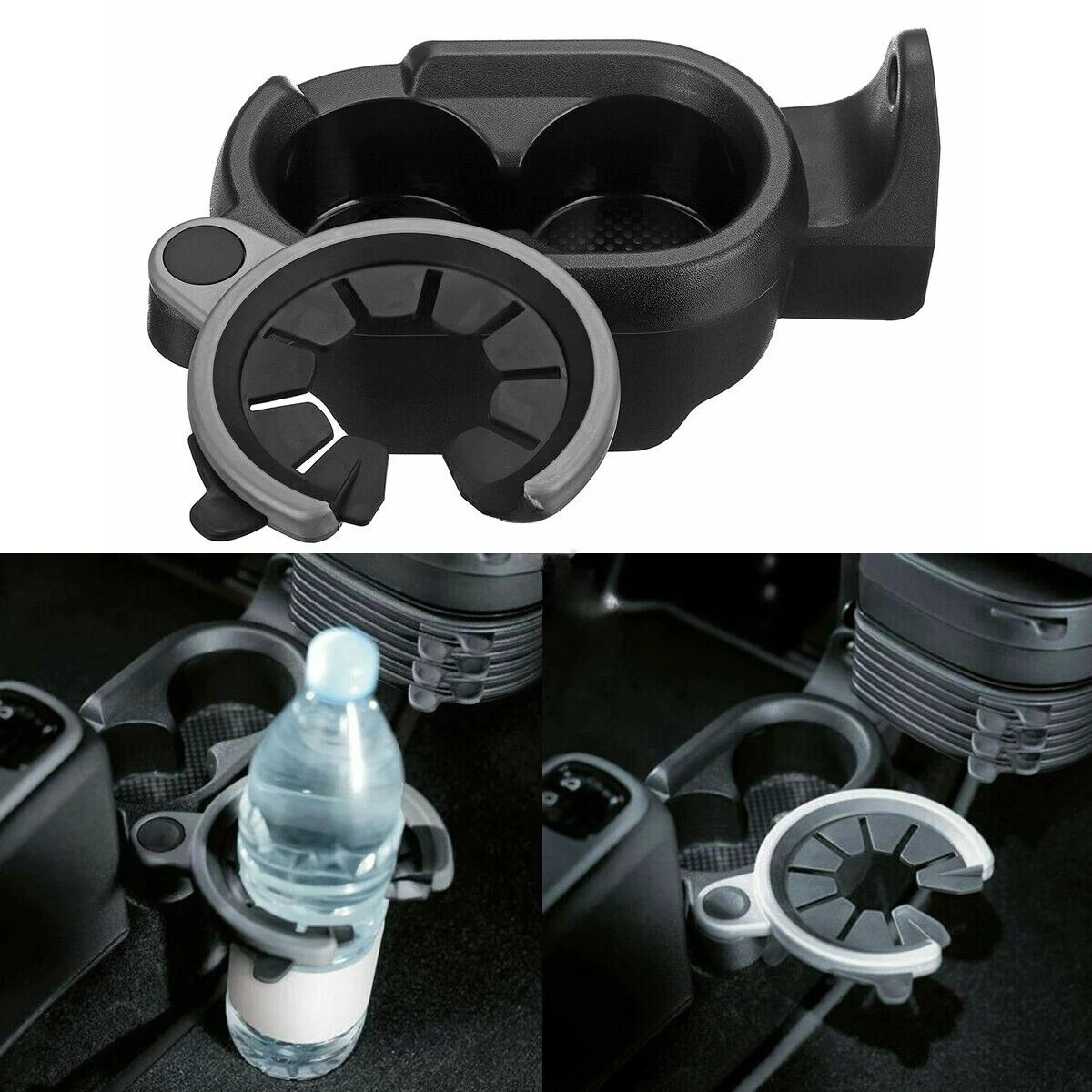 

A4518100370 CAR CENTER CONSOLE CUP HOLDER ADJUSTABLE FOR Mercedes-Benz SMART FORTWO W451 2008-2015