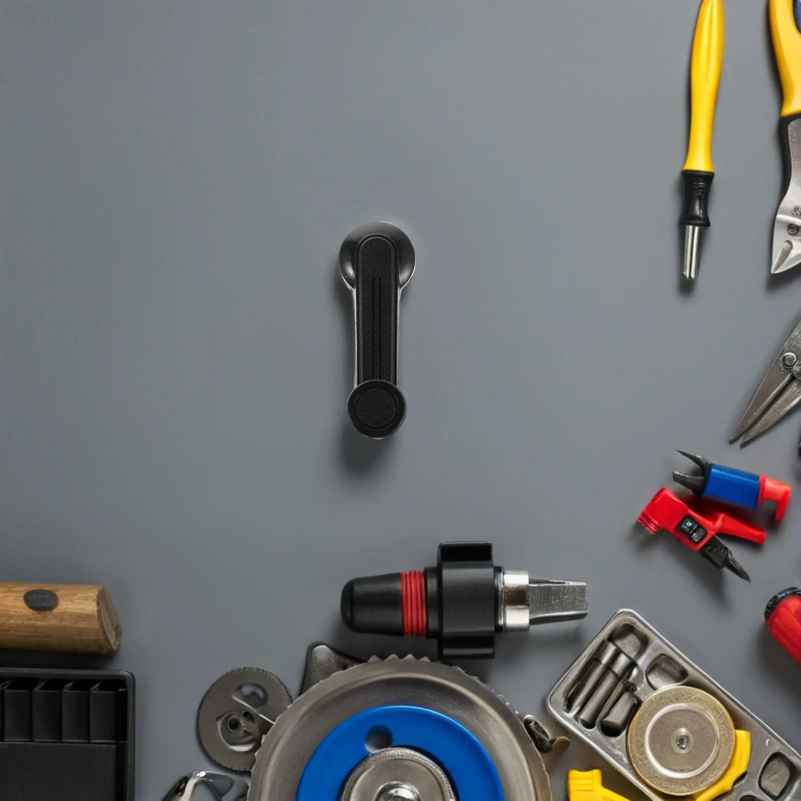 

2Pcs Car Window Crank Handle Replacement Plastic Manual Regulator Levers Clips Automotive Repair Parts Window Winder