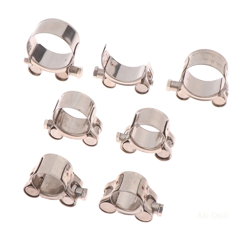 

304 Stainless Steel Hose Clamps - Heavy-Duty Sealing for Exhaust/Air/Water Pipes (Repair Tool)
