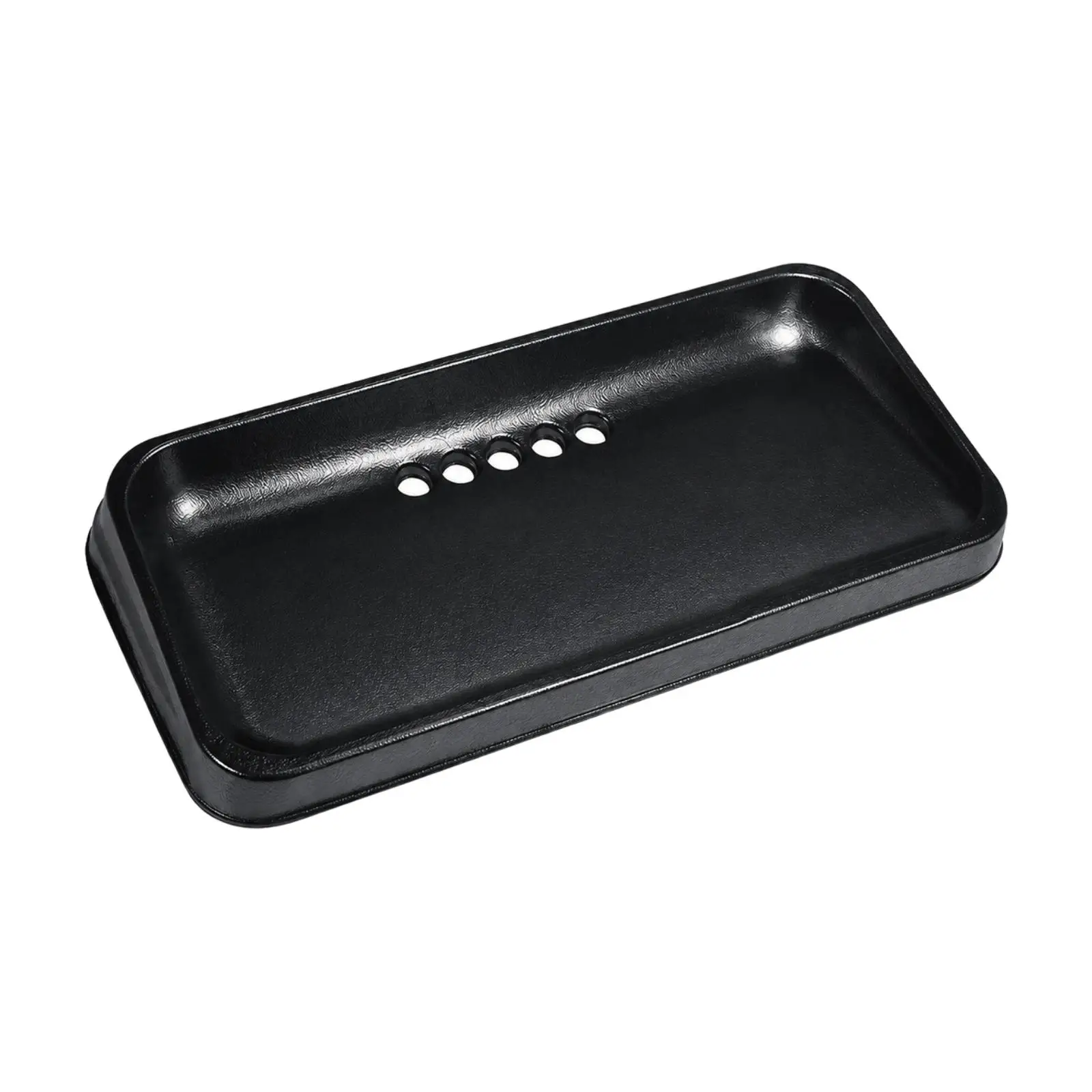 Golf Practice Ball Tray Holder with Raised Edges Recessed Interior 60cm Long for Driving Range Training Aid
