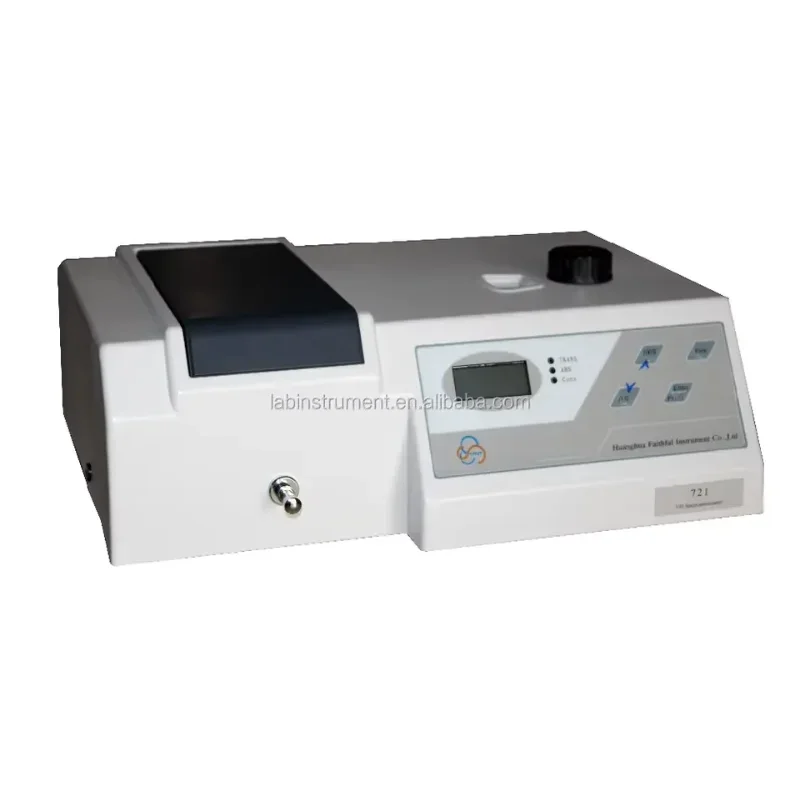 2025 721 Visible Spectrophotometer High Performance Vis Spectrometer