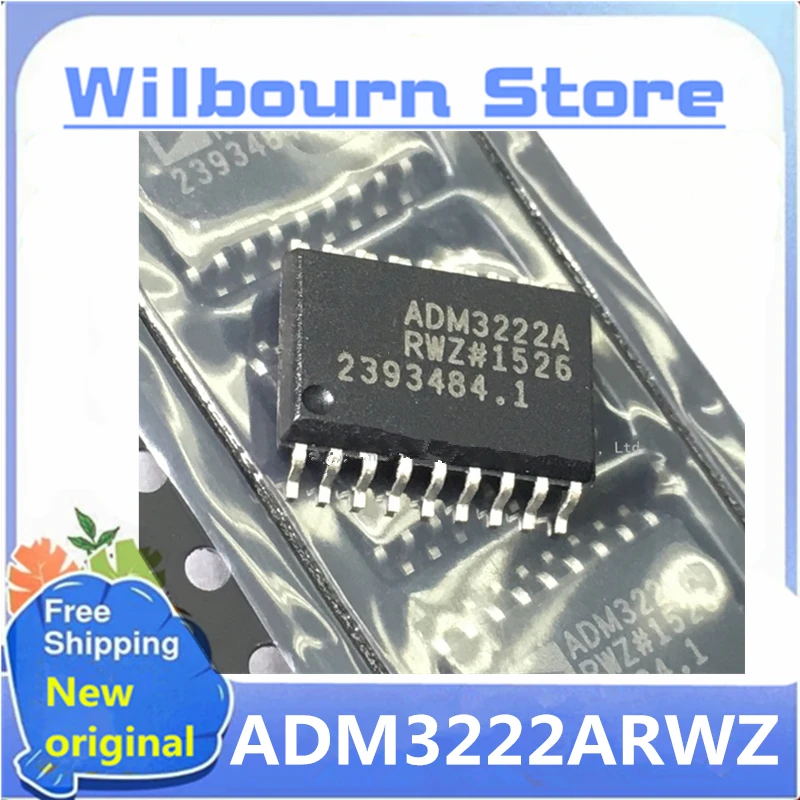 

100% New original 10pcs/lot ADM3222ARWZ ADM3222ARW ADM3222 SOP-18 Available in stock