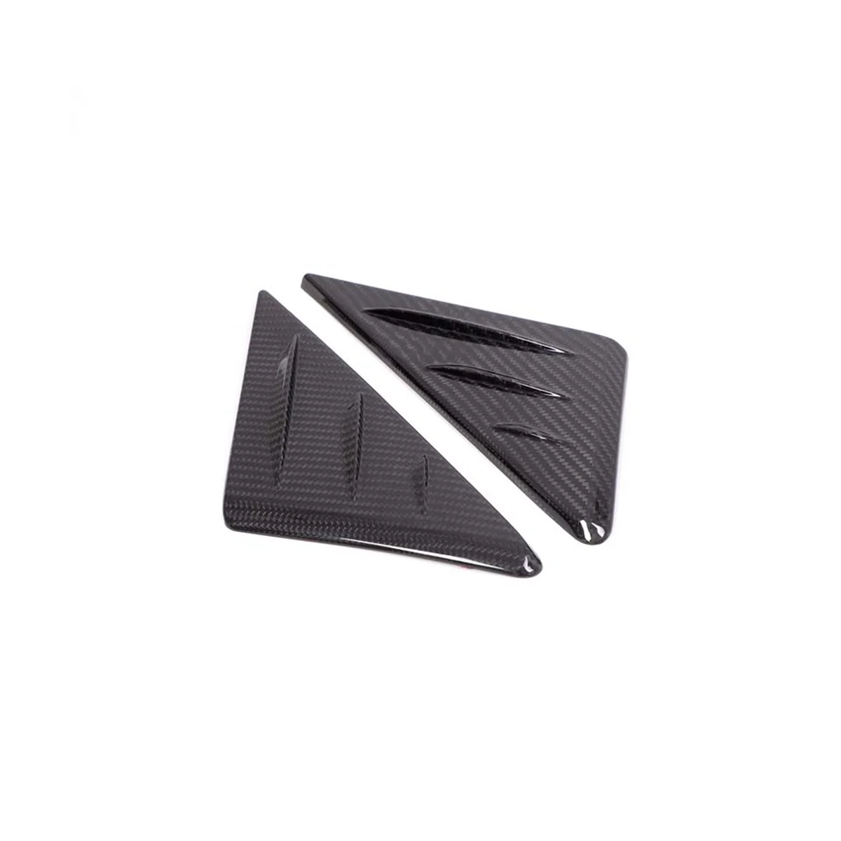 Window A Pillar Front Door Triangle Trim Cover for 8 Series G14 G15 G16 2019-2022 Accessories ,Dry Carbon