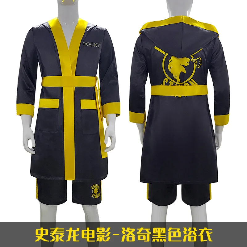 Stallone Film Italienischer Hengst Boxanzug Pyjama Halloween Cosplay Kostüm