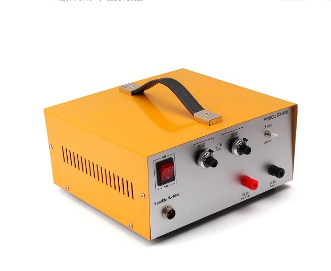 80A Jewelry Spot Welder Handheld Ring Welder Spot Welding Pen Spot Welding Machine Foot-Operated Welder Gold, Silver, Copper