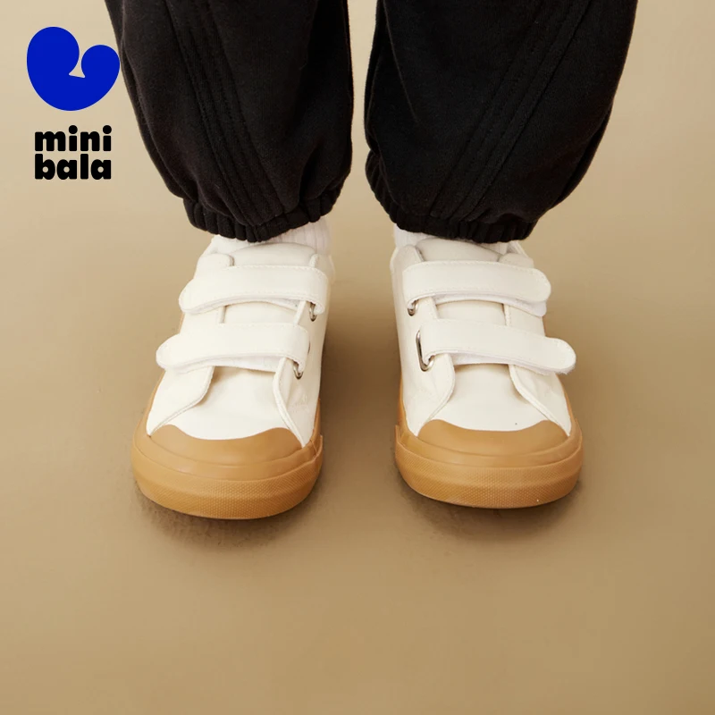 Mini Bala Canvas Shoes Unisex Kids Bacteria-inhibiting and Anti-slip Children\'s Shoes Lightweight and Comfortable Shoes 2024 New