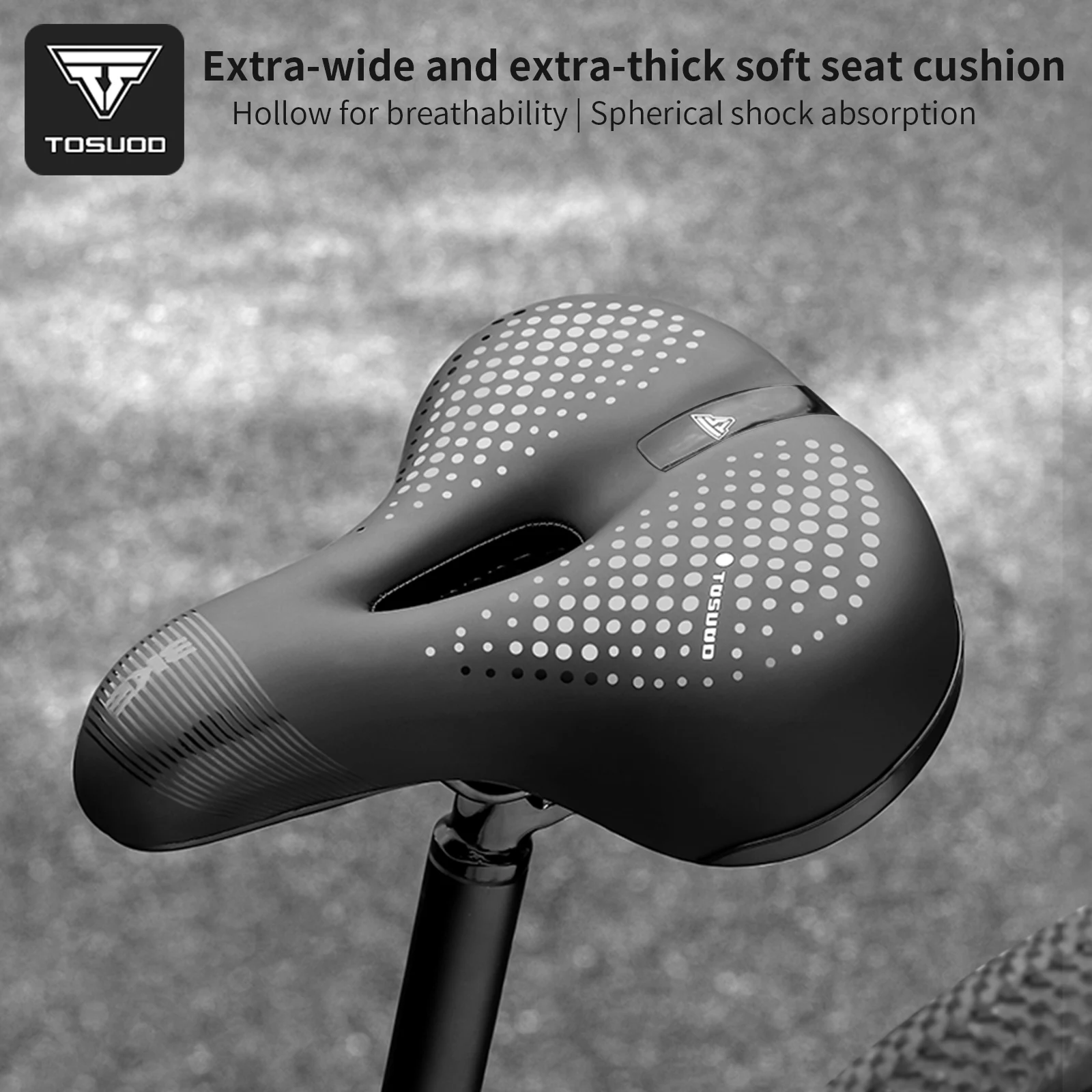 

TOSUOD велосипедное седло полое мягкое MTB шоссейный велосипед амортизирующее водонепроницаемое сиденье комфортная утолщенная велосипедная подушка с инструментами