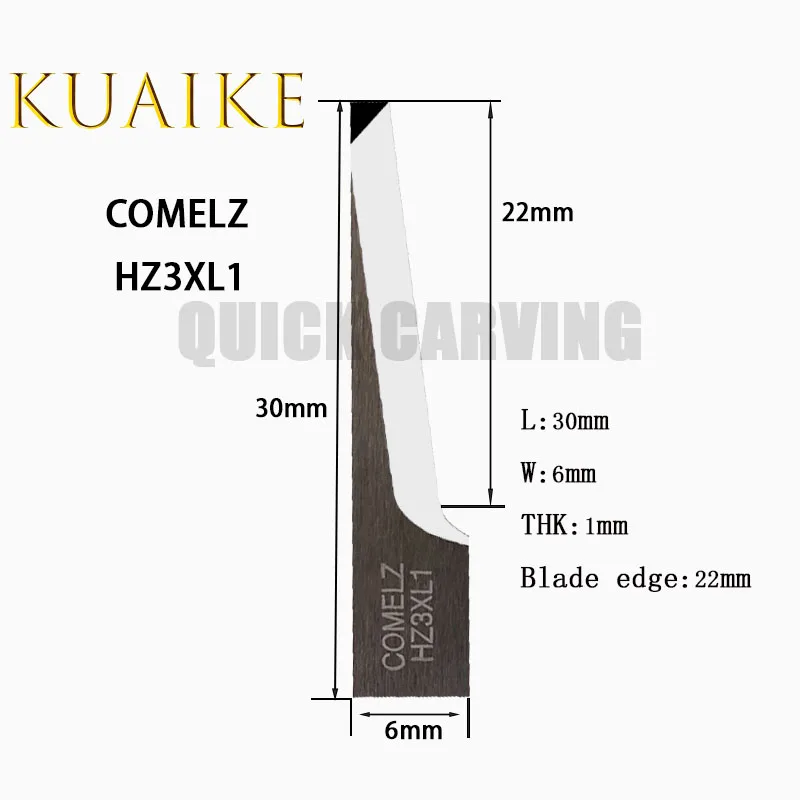 Imagem -04 - Comelz-lâmina de Faca Oscilante Ferramentas de Corte de Couro cz Hz2n Hz3b Hz2p Hz3xl1 Hz5xl1 Hz2pl1 Hz2n.l1 10 Pcs