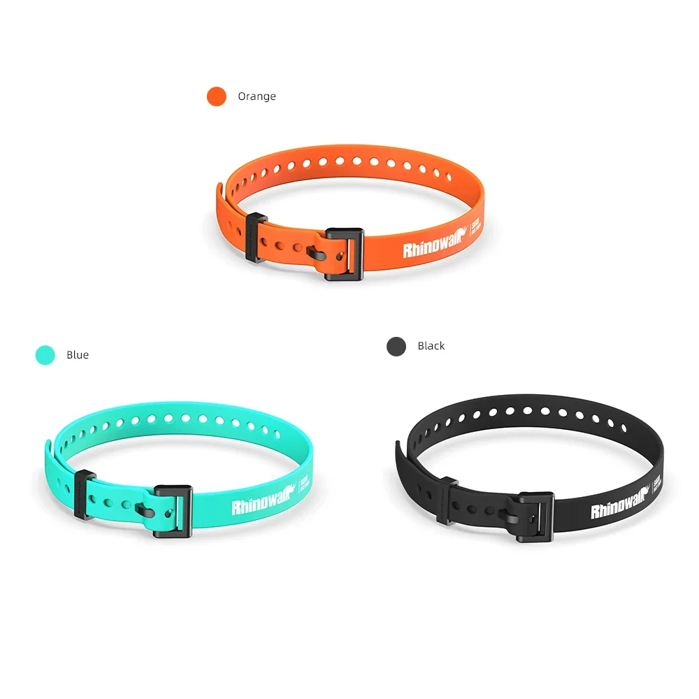 Rhinowalk TPU Plastic Elastic Scale Strap With Clip Safety Rubber Cargo Strap Compact Tie High Strength StrapCycling Accessories