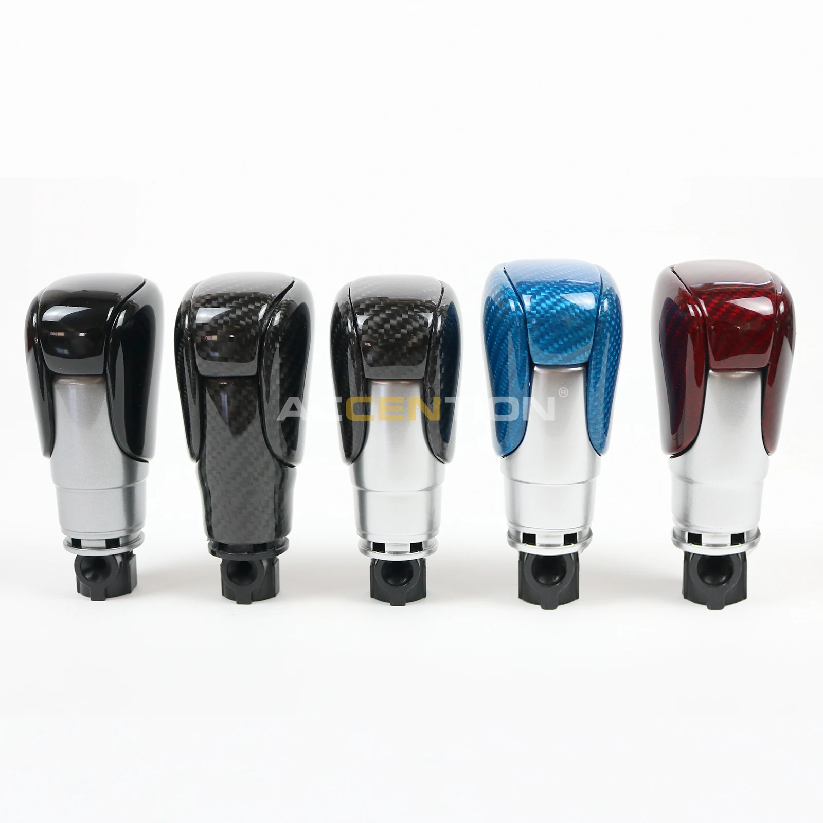 

Black Plastic / Real Carbon Fiber Gear Shift Knob For Honda Civic 2022 2023 2024 Fit GR9/GS1 2021 2022 2023 Integea FE3 2022