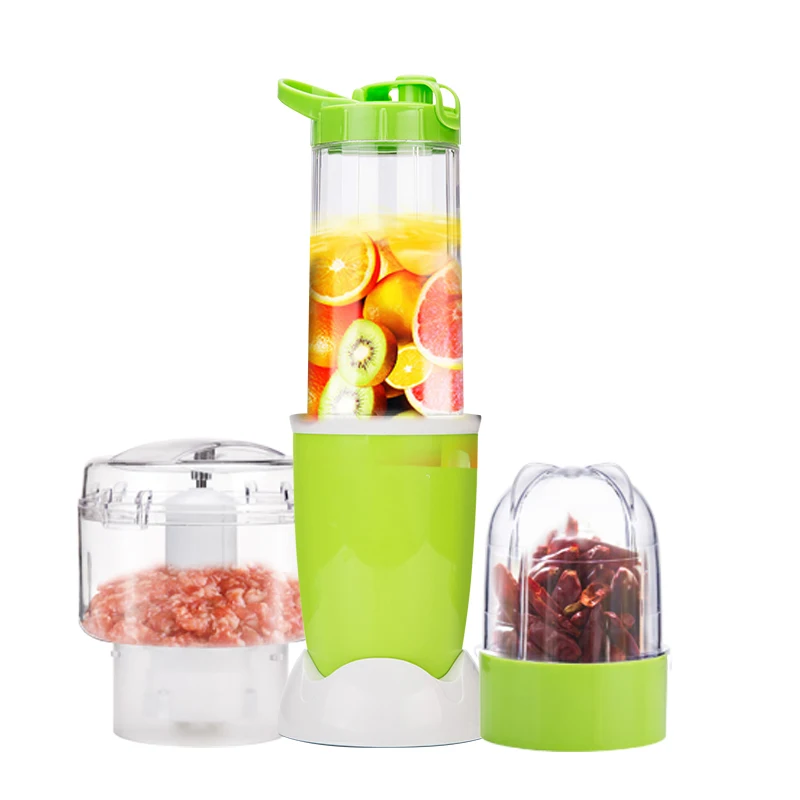 220V Household Mini Multifunctional Baby Food Machine Mini Mixer Milkshake Machine Meat Grinder Dry Grinding / Meat Three In One