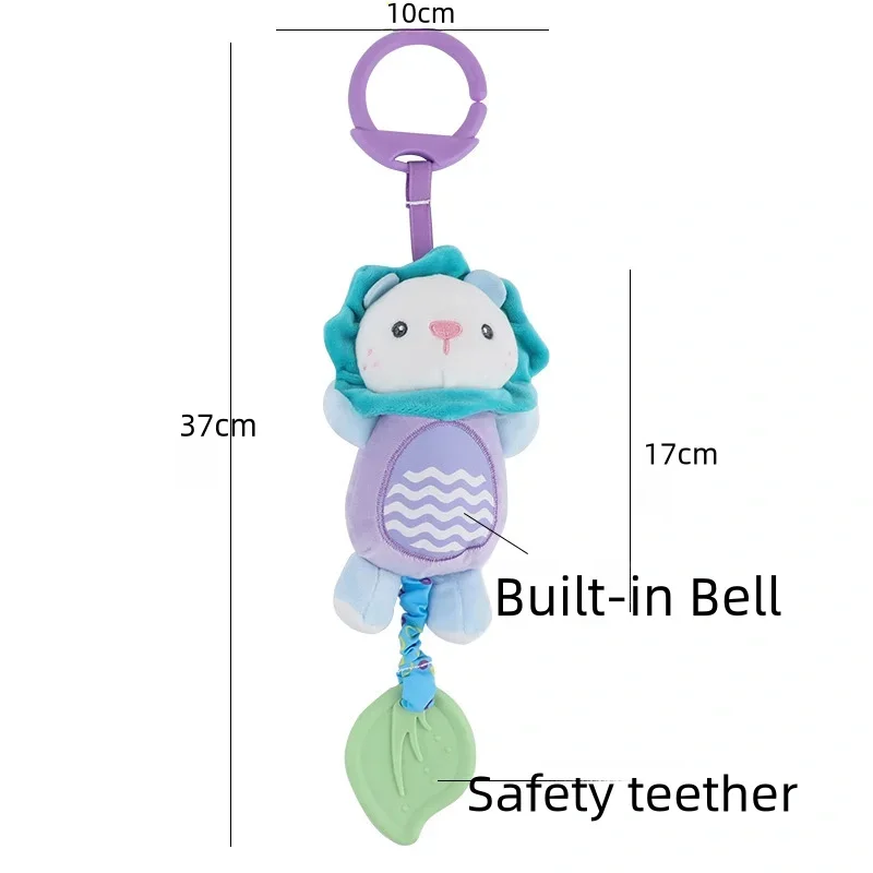 Stuffed Baby Rattle 6