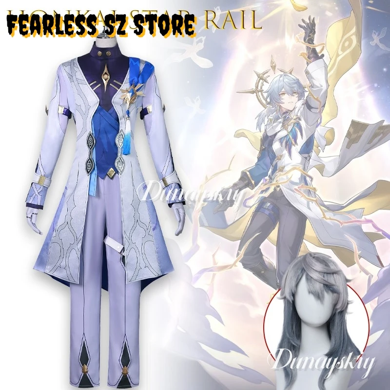 

Honkai Star Rail Sunday Косплей π로윈 코스텔 Men Order Sunday Аниме Игра Косплей Наряд Аниме Хэллоуин π로윈 코스 Luarары Мужчины Игровой персонаж ‌