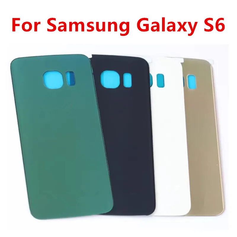 

S 6 G920FD G920F Housing For Samsung Galaxy S6 G920 Glass Battery Back Cover Repair Replace Door Phone Rear Case