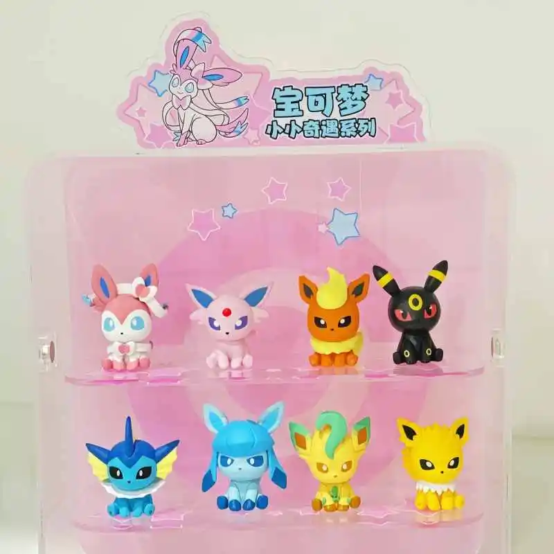 Hot Authentic Funismo Pokemon Blind Box Palmsize Wonders Series1 2 3 Simpatici ornamenti per il desktop Figurine da collezione in PVC Modello giocattolo