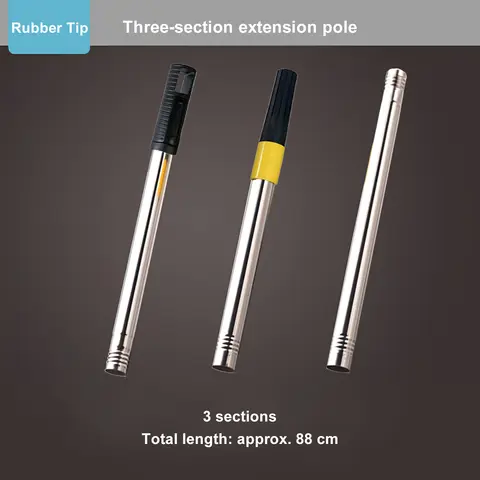 Paint Roller Extension Poles Lightweight Paint Roller Telescopic Extendable Poles for Brushes To Easily Brush The Ceiling