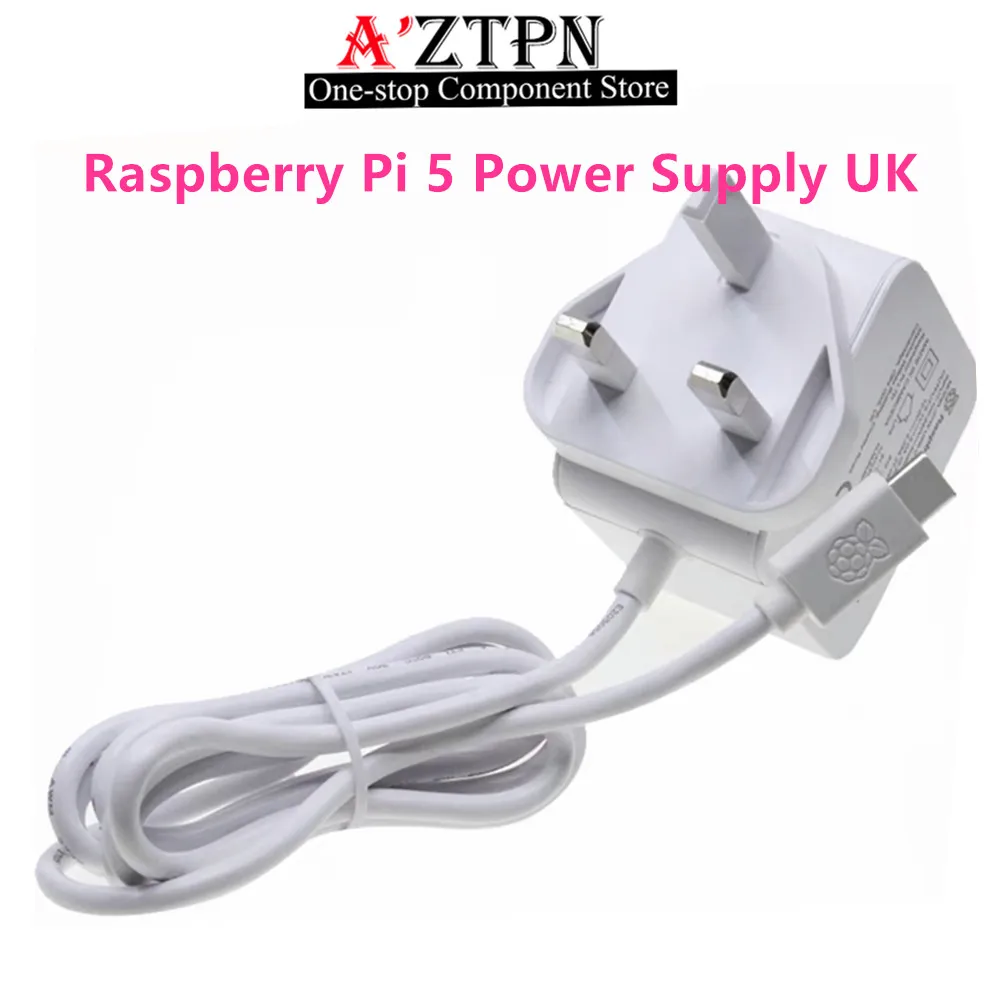 For Raspberry Pi 5 5V5A official power supply For Raspberry Pi 5 27W USB-C original power adapter