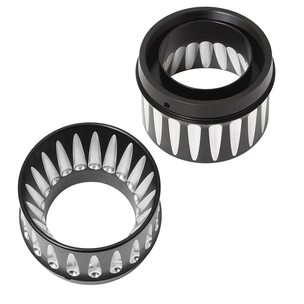 Motorcycle Pair Billet Aluminum Slip On 4.4\