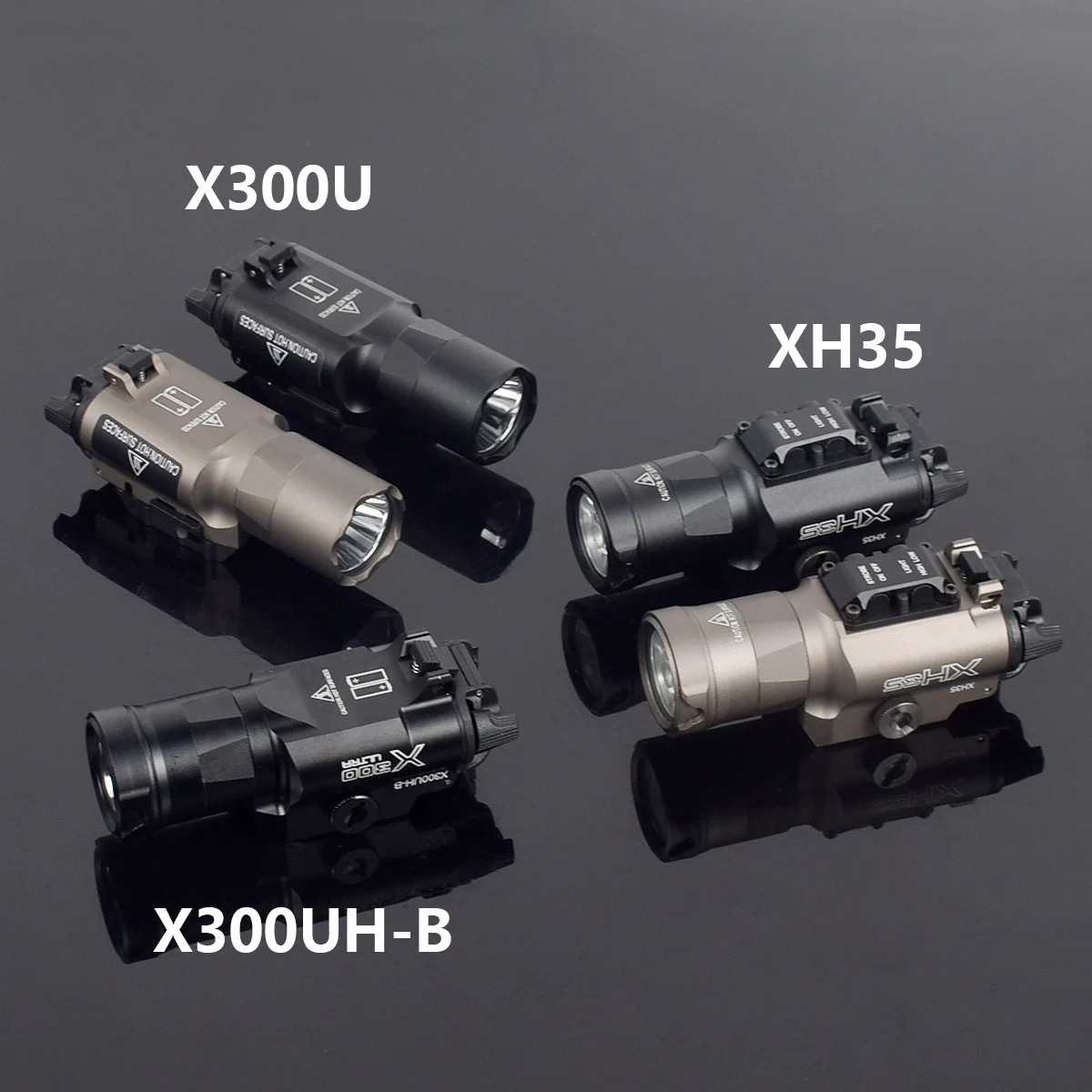 Tactical Surefire X300 X300U X300UH-B XH35 X300V Scout Light Suspended Scout Flashlight Constant Momentary Strobe LED Flashlight