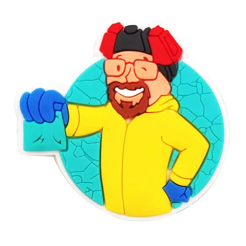 Alla moda e fresco originale 10-120 pezzi scarpe ciondoli accessori per scarpe in PVC per sandali fantastici decorazione fibbia bambini amici regali di Natale