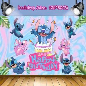 Disney Lilo và Stitch Birthday Party Dasey, Aloha Hawaii Balloons, Món giấy, Kính, khăn ăn, Cung cấp vòi hoa sen, mới 6 Bán hàng chính Alohas - 5