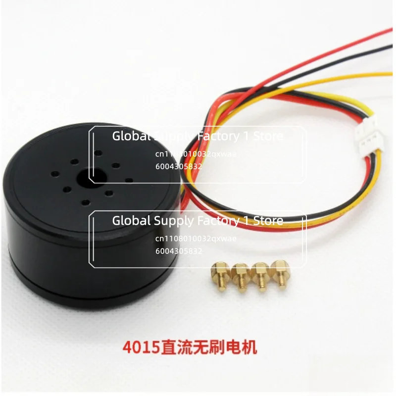 4015 BLDC Brushless Motor 12V 24V 36V Hollow Shaft Outer Rotor High Torque Permanent Magnet Motor Magnetic Ring Yuntai