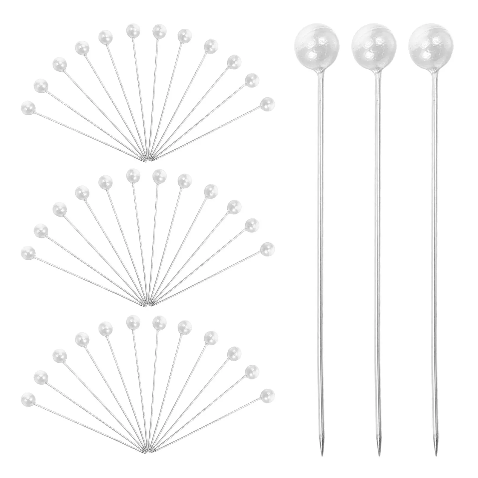 

20 Boxes Stainless Steel Ball Head Straight Pins for Dressmaking Quilting Sewing Embroidery Fabric Crafting Wedding Corsage