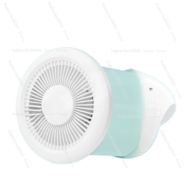 

Ultra Quiet Window Exhaust Fan Home Ventilation System for Bedroom Glass Mounted Air Circulator with Fresh Air Purification