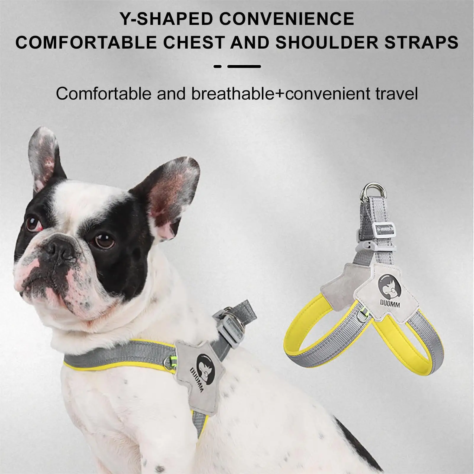 Reflective Dog Harness Soft Damping Lining and Breathable Nylon Dogs Harnesses for Small Medium Large Dogs Pet Dog Accessoires