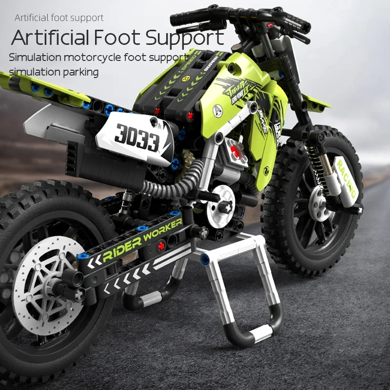 Motorcycle Toy Building Blocks Kit,Craft Toys，DIY Toys，Car Decoration Crafts，Animation Derivatives，children Toys