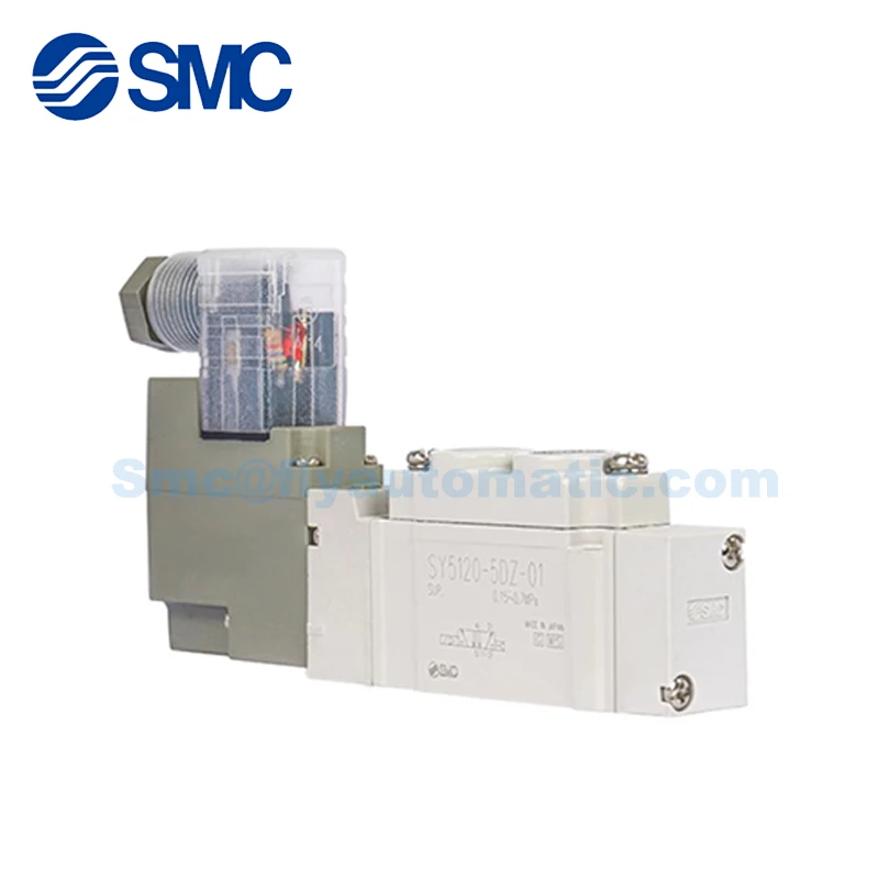 

SMC SY5220-5GZD-01/5D/5DD/5DZ/5DZD/C6/C8 SY Series 5 Port Solenoid Valve Normal Close Internal Pilot Automation Valve