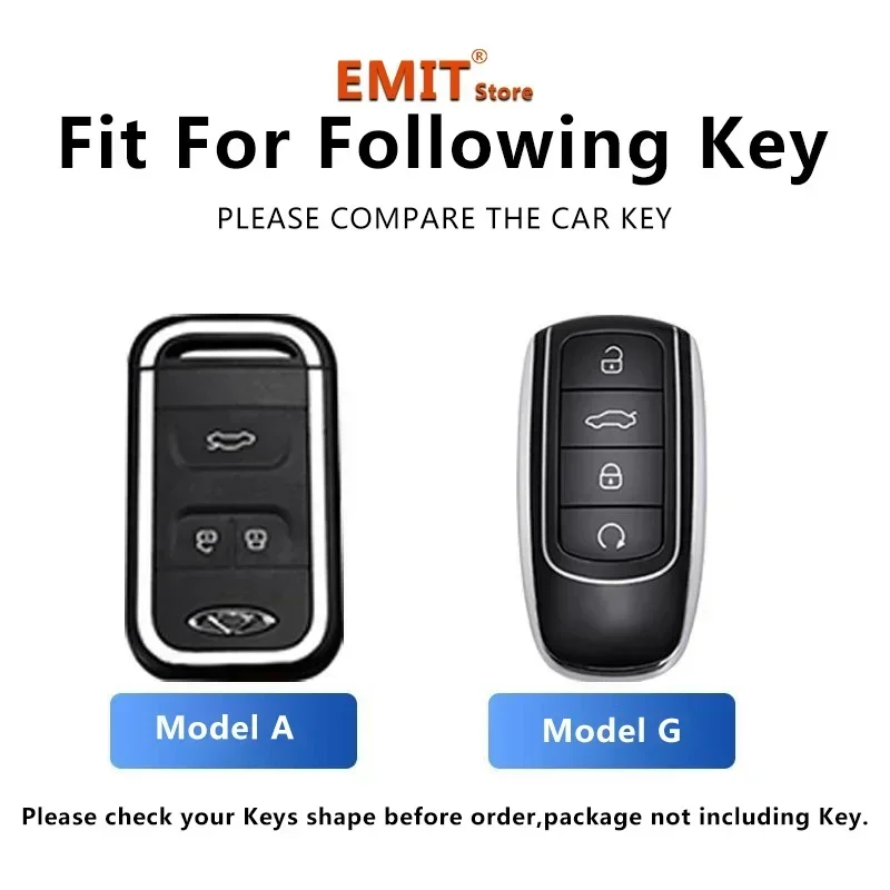 for Chery Jaecoo J7 7 J8 Omoda 5 C5 Arrizo 5 6 PRO Plus Tiggo 7 8 Car Key Case Remote Cover Bag Shell Keychain Fob Accessories 6