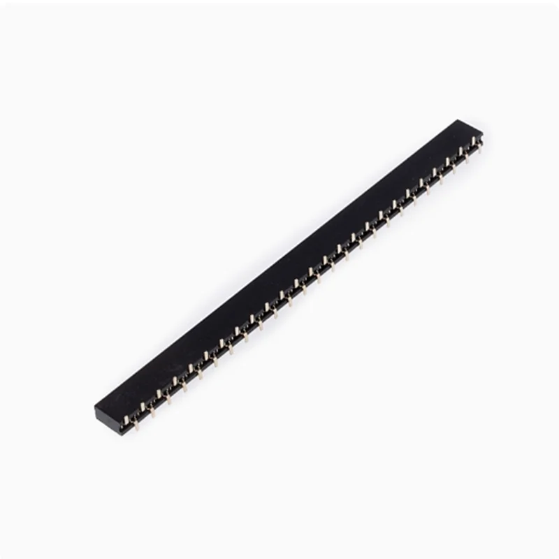 5PCS 2,0mm Pitch SMD Einzigen Zweireihigen Rohs SMT 1X40P 2X40P stapelbare PCB Weibliche Pin Header Buchse Stecker