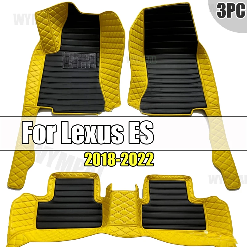 

Автомобильные коврики для Lexus ES Hybrid 2022 2021 2020 2019 2018, водонепроницаемые коврики, аксессуары для автомобиля, интерьер автомобиля