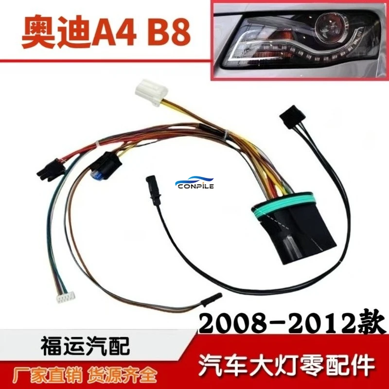 

1pc for AUDI A4 B8 headlight internal wiring harness A4L plug high voltage line internal wiring group
