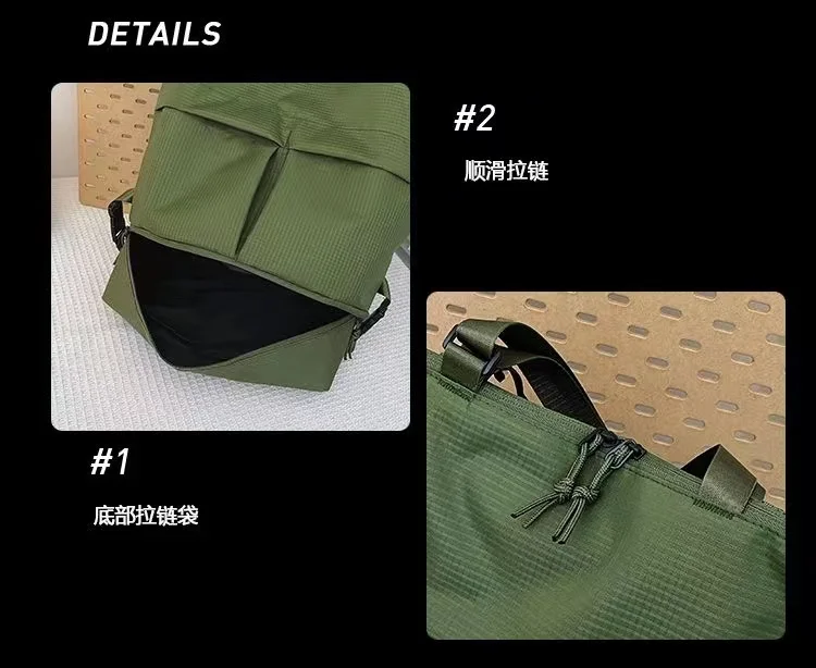 2023 unisex japanese style simple design backpack students OL use High-capacity travel bag casual single bag multifunctional