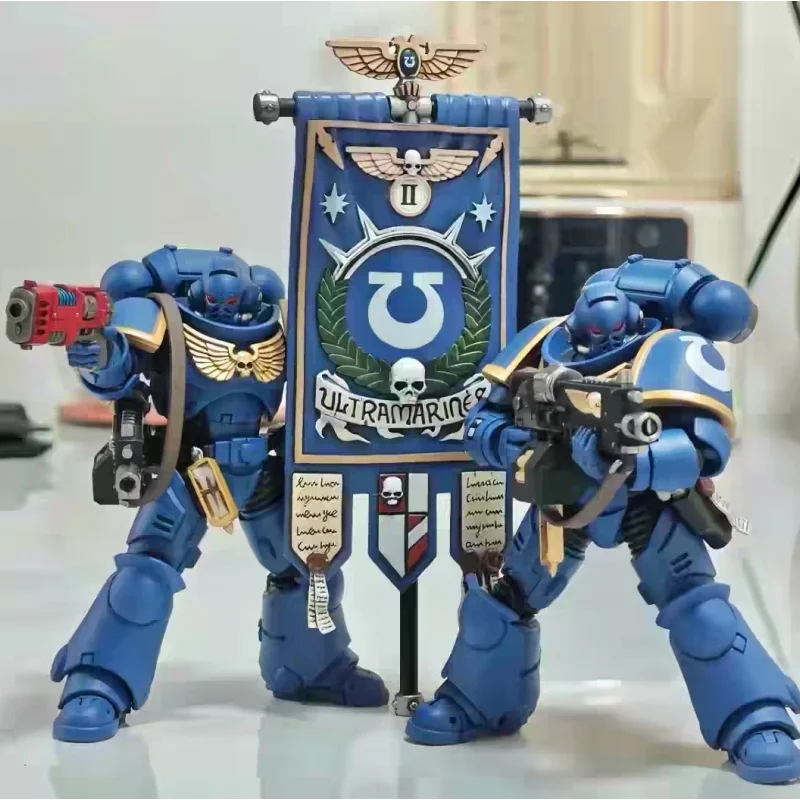 

In Stock Joytoy Warhammer 40k Extreme Warrior Arbitrator Holy Blood Angel Empire Fist Black Church Fan Collection Desktop Decor