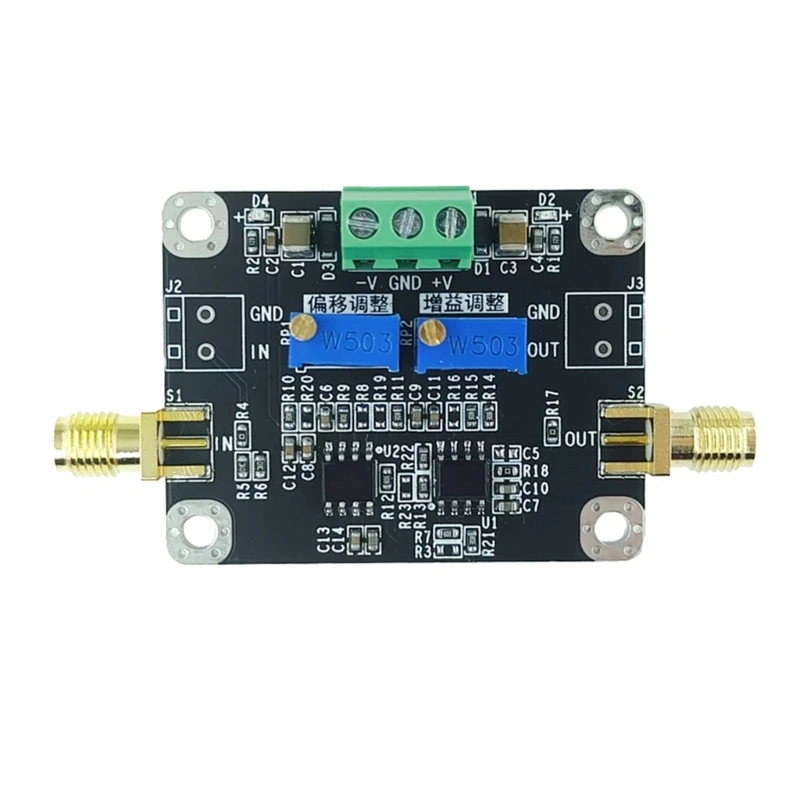 A2BA Fast Speed Bias Adjustable Amplifier Module Outputs OffsetAdjustable Amplifier