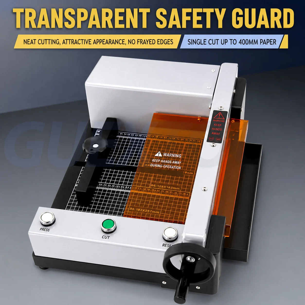 G400 Automatic Cutter Electric Trimmer Bidding Photo Book A4 Paper 40MM Thick Cutting Machine For Office Home