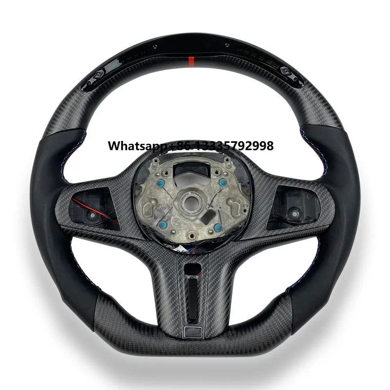 

The BMW G Steering Wheel Includes LED Lights for BMW G20 G28 G22 G29 F87 G80 F82 F83 G30 G31 G32 G38 G11 G12 G01 G02 G05 G06 F90