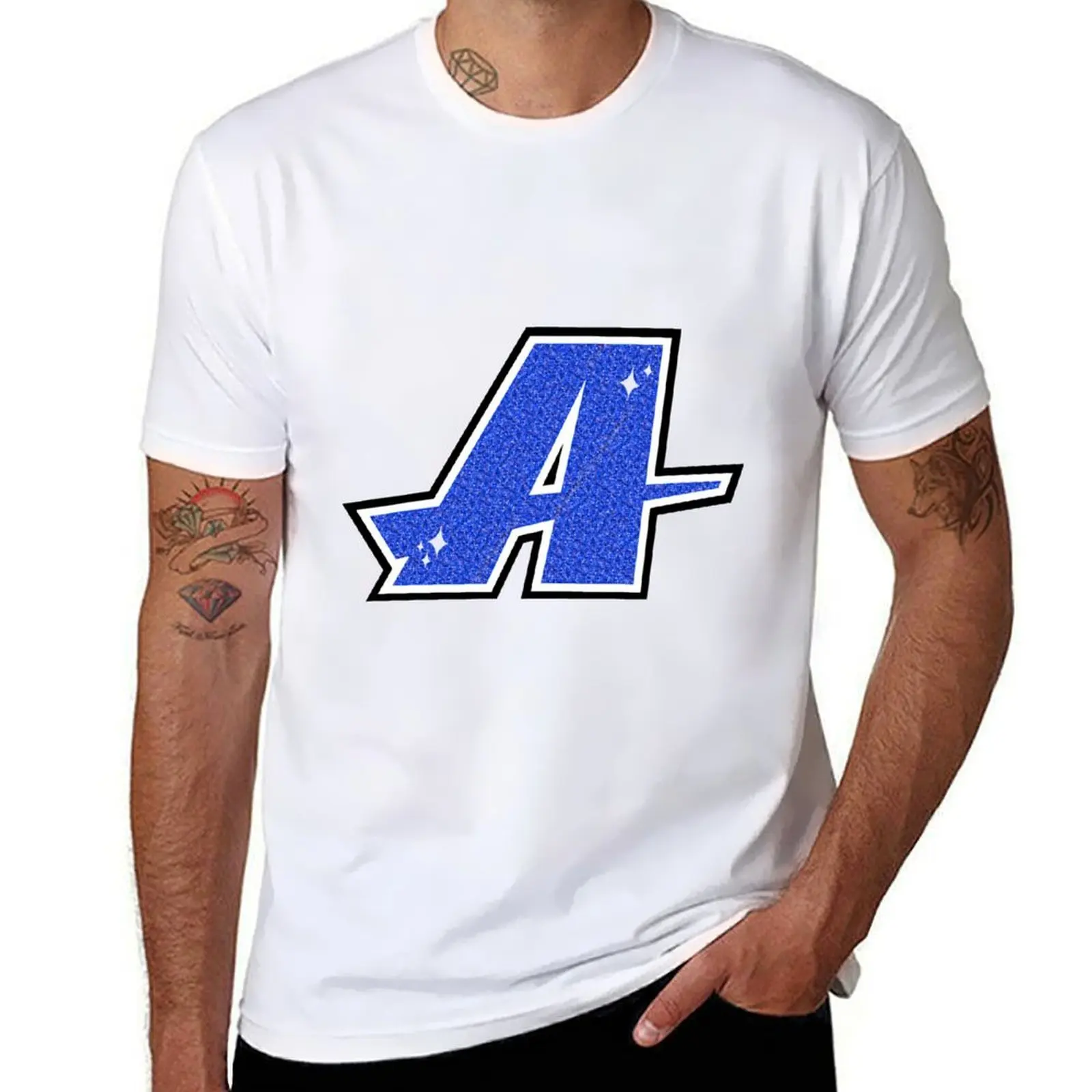 

Sparkly Assumption College Letter A T-Shirt graphic t shirts for man essential t shirt t shirt man plain T-Shirt