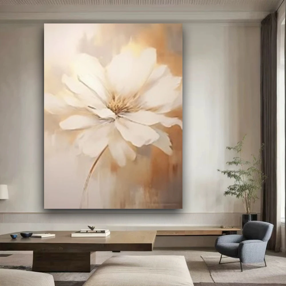 

Large 100% Handmade Oil Painting Sunflower Fields Paintings On Canvas Landscape Pure Hand-Painted Pictures Home Decor Wall Art