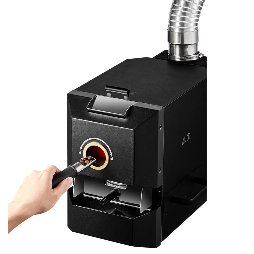 Xeoleo CBR Electric Coffee Bean Roaster 500g Household Coffee Bean Roasting Machine with Smoke Filter Automatic Roasting Machine