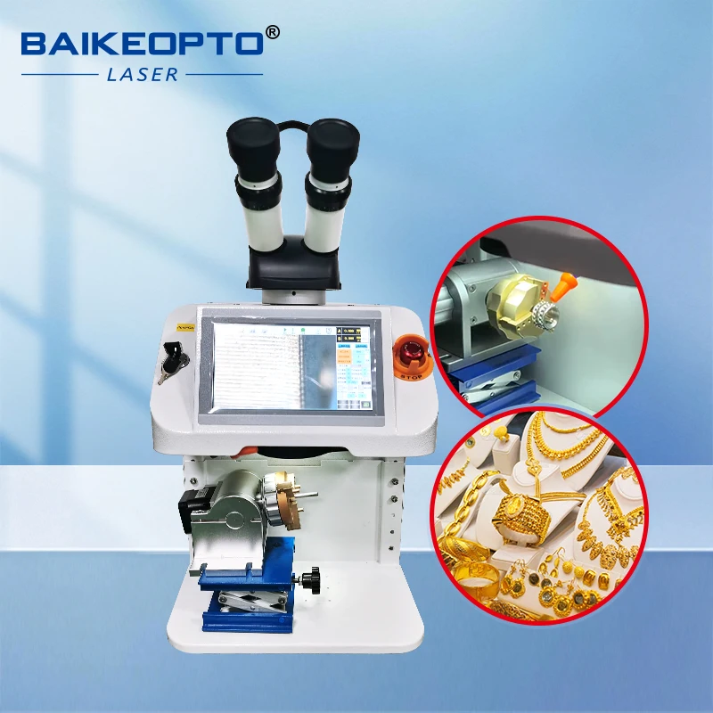 Jewellery Laser Welding Machine YAG Laser Spot Soldering for Gold And Silver Metal Craft Repair Tools