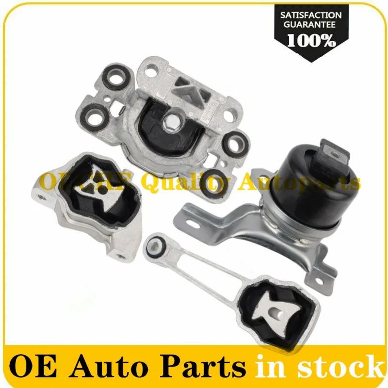 New 4PCS Engine Motor Mount 30671245 31257674 21330135 LR032311 LR024730 LR000597 Fit for Land Rover LR2 2008-2015 Volvo S60 S80