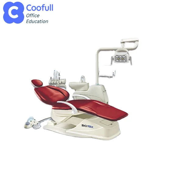Electric Dental Chair Luxurious Rotatable Steel Plastic Spittoon 1 Set Auto Flush Dentistry Medical Clinic Model DC-30