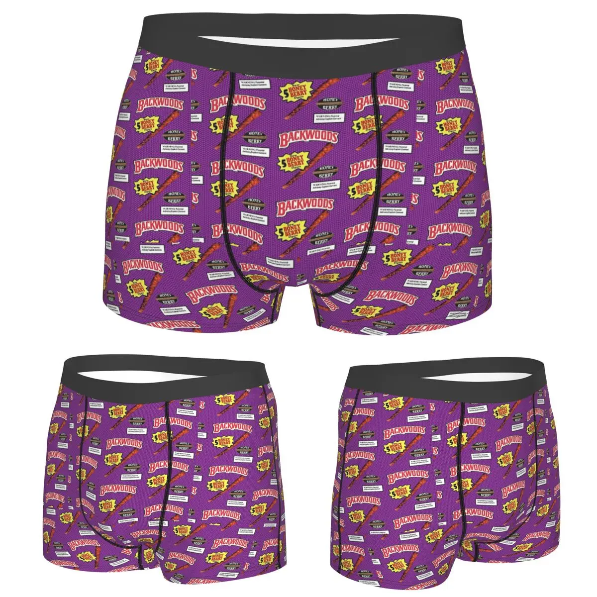 

Boxer Underpants Shorts Backwoods Honey Berry Panties Men Comfortable Underwear for Homme Man Boyfriend Gifts