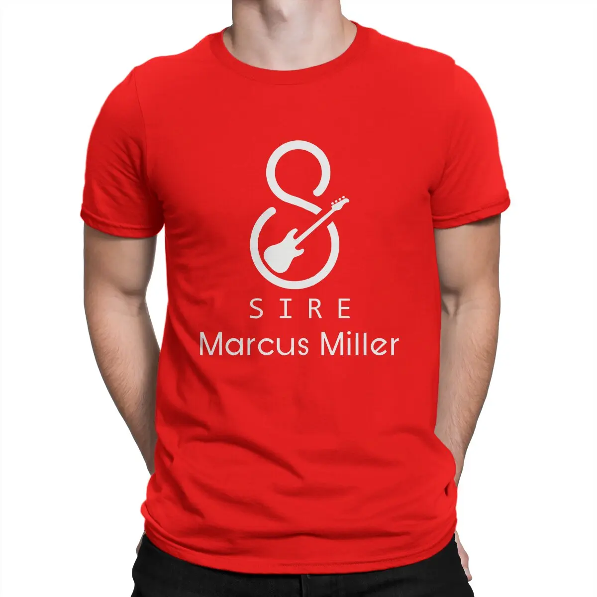Sire Marcus Miller Bass Style TShirt Guitar Lover Top Quality New 